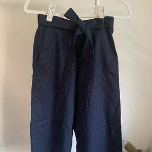 J. Crew Navy Culottes
